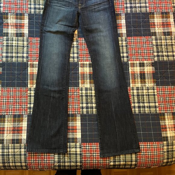 7 FOR ALL MANKIND Tall Form Fitted Bootcut Jeans - Like New!! - Picture 3 of 5